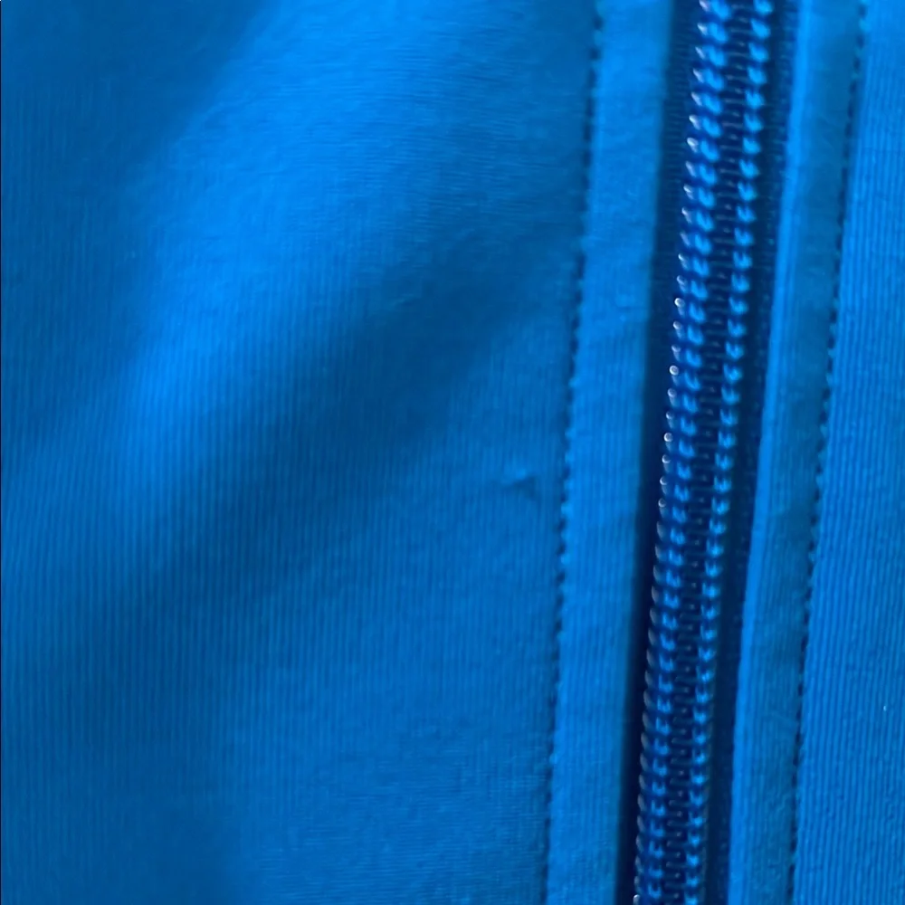 Lucy Vibrant Blue Zip-Up Jacket - Picture 6 of 7